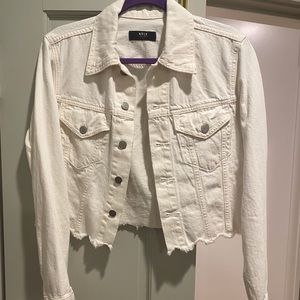 ABLE White denim jacket - brand new never worn!
